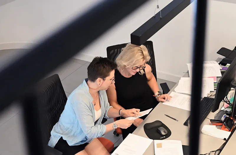 Team of HR and payroll specialists at work at Payroll 360